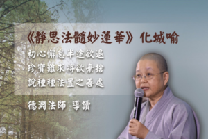Read more about the article 《靜思法髓妙蓮華》化城喻 第204-252頁
